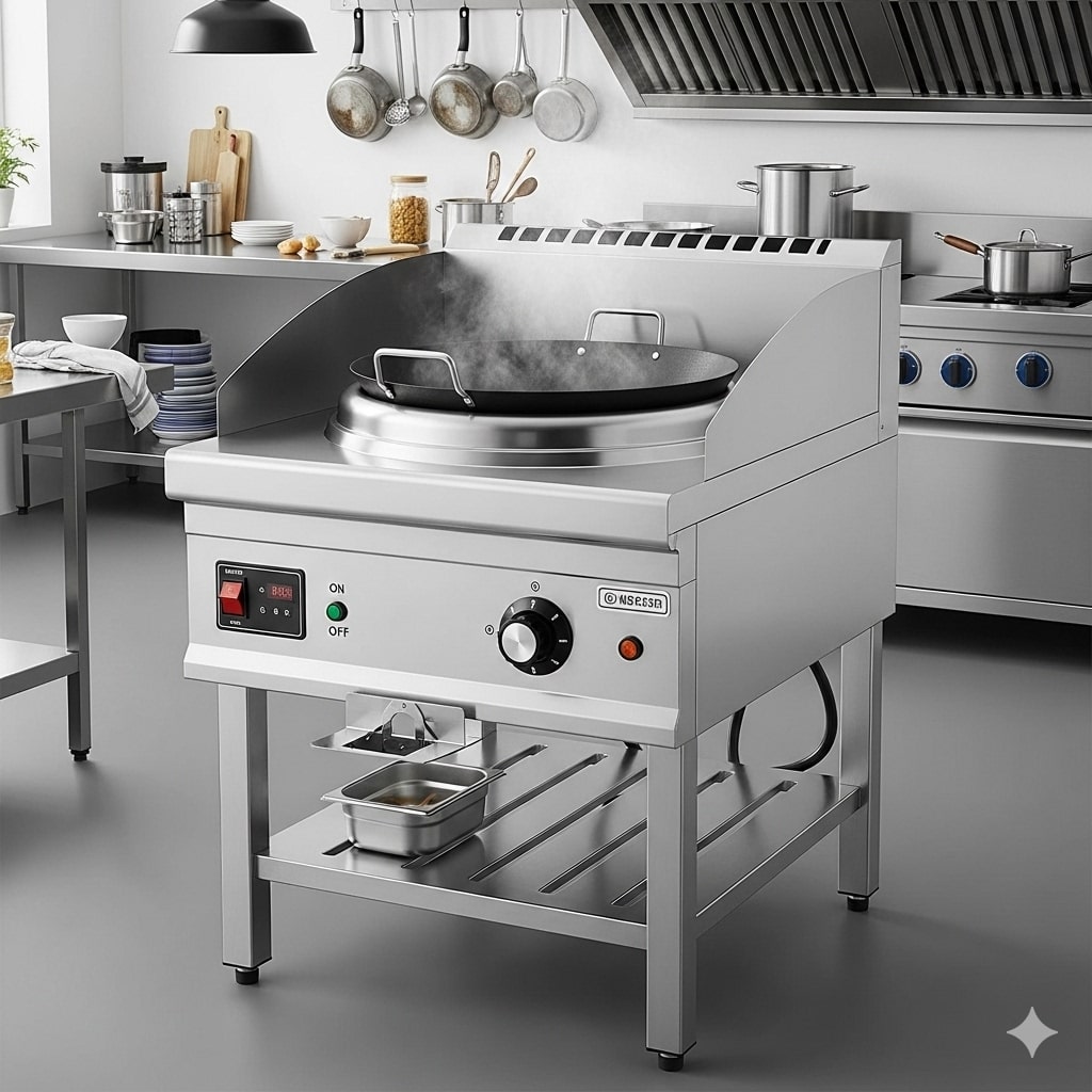 Elektrischer Wok-Kocher für Restaurants