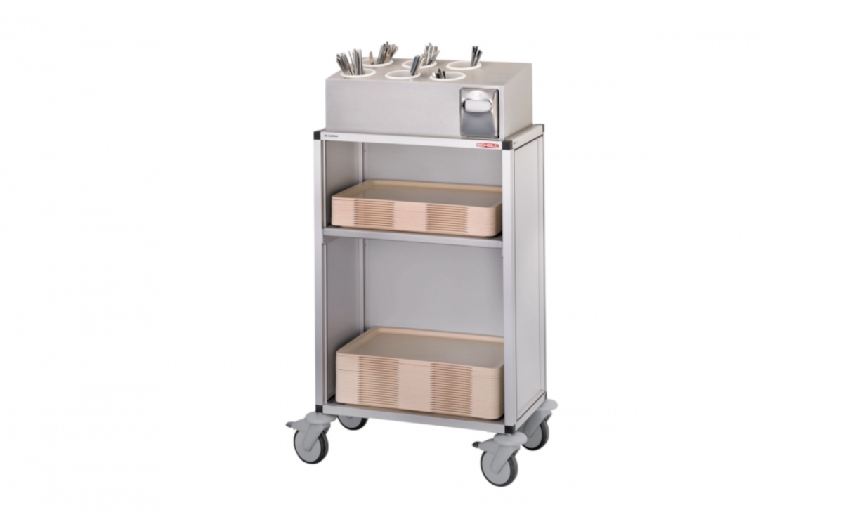 Scholl Besteck- und Tablett-Ausgabewagen AGW 507