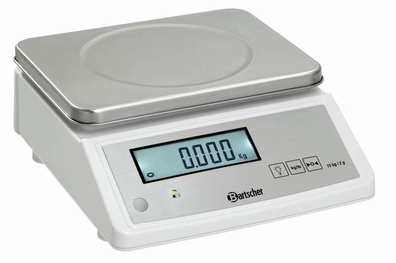 Bartscher Küchenwaage, 15kg, 2g