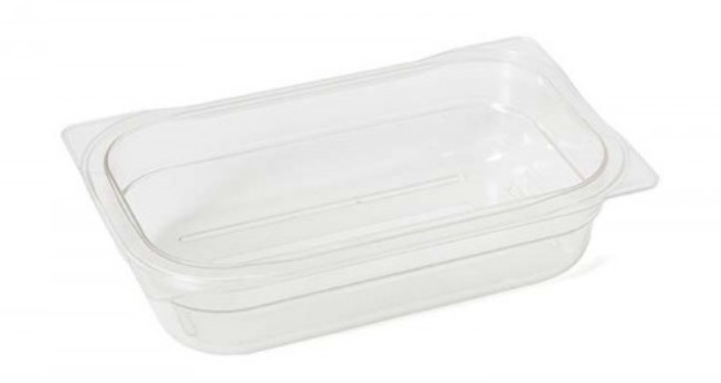 Rieber GN-Behälter 1/4 aus Polycarbonat / Art.Nr. 84210115 Tiefe in mm: 65 / Inhalt 1,3 Liter