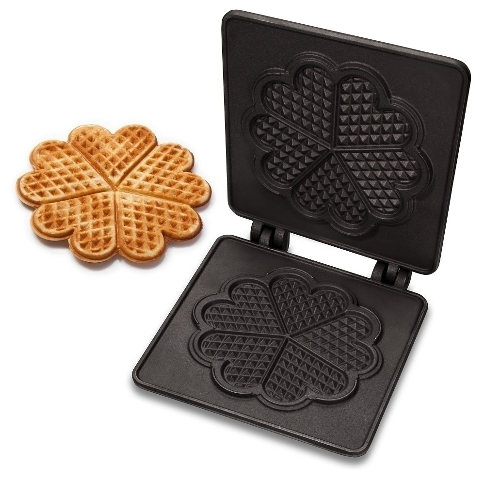 Neumärker Große Herzwaffel Wechselplatten für Thermocook®