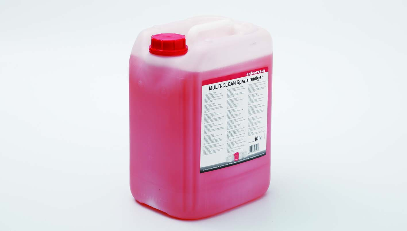 Eloma Vorteilsangebot 6 Kanister 10 Liter Eloma MULTI-CLEAN Spezialreiniger oder Klarspüler, frei kombinierbar |Art.Nr. EL2006563/EL0729248