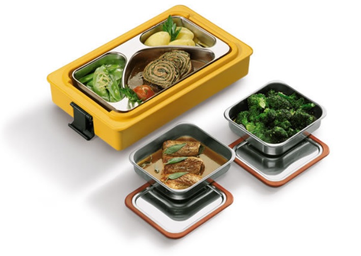 Rieber thermoport® 10 "Essen auf Rädern" Kunststoff-Behälter mit Latent-Wärmespeicher, unbestückt