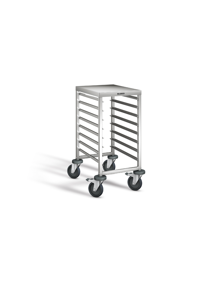 B.PRO Regalwagen RWRA 850  8x GN 1/1 mit Arbeitsplatte