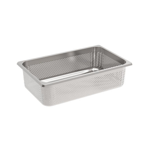 Rieber GN-Behälter 2/3 geschlossen aus Edelstahl / Art.Nr. 84010116 Tiefe in mm: 65 / Inhalt 4,3 Liter