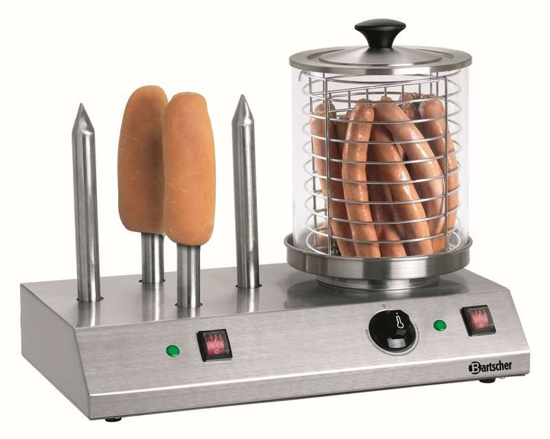 Bartscher Hot-Dog-Gerät, 4 Toaststangen