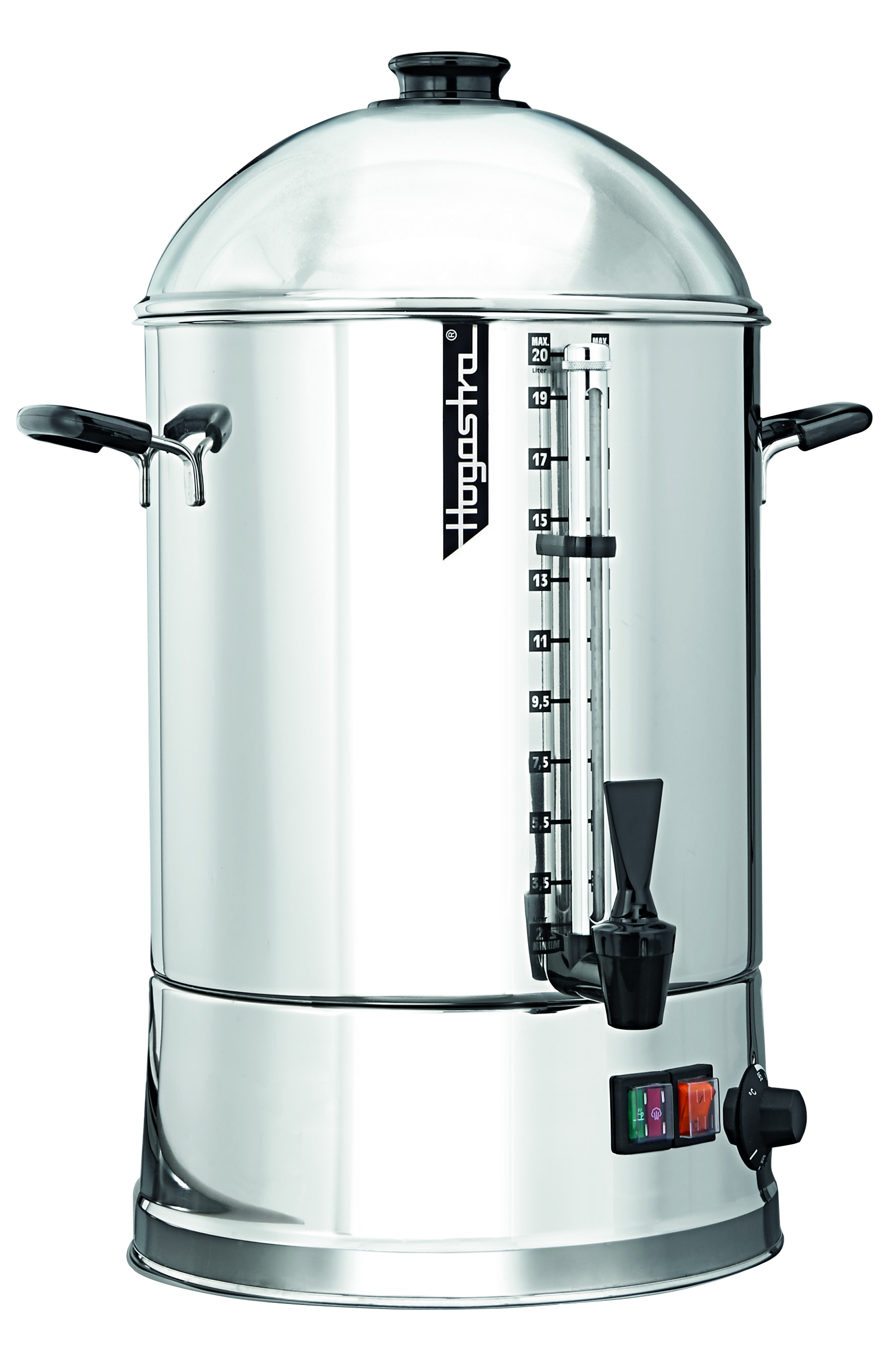 Hogastra Heißwasserautomat HWT 20 CLASSIC Line mit Domdeckel, 2 - 20 Liter