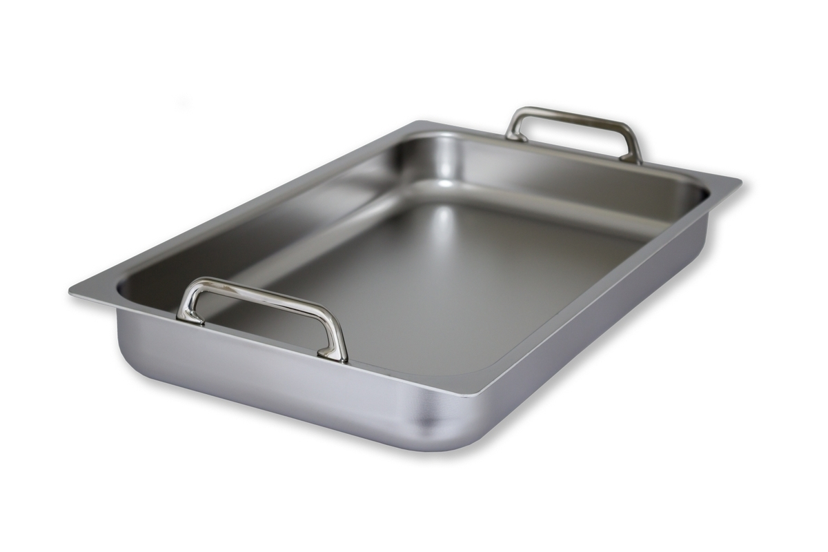 Rieber thermoplates® GN 1/1 eckig mit Griffen / Art.Nr. 84010902 Tiefe in mm: 65 / Inhalt 6 Liter
