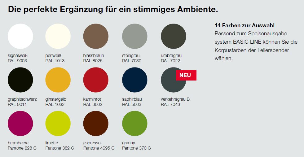 B.PRO Tellerspender Kids TS-1 18-33 unbeheizt