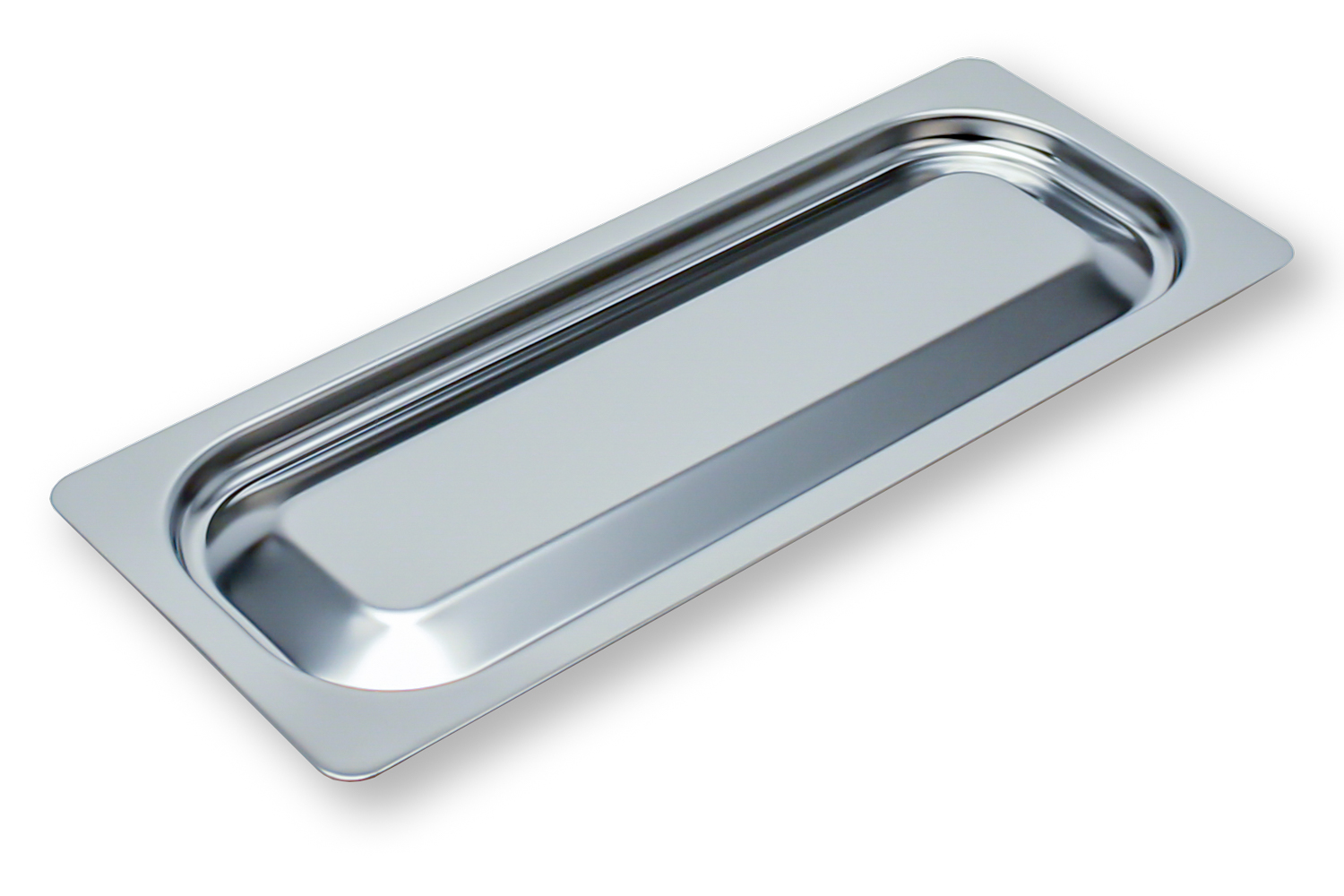 Rieber Steckdeckel GN 2/8 aus Edelstahl