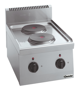 Bartscher Elektroherd 600 2PLTG