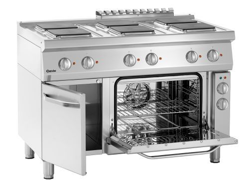 Bartscher Elektroherd 700, B1200, 6PL, EBO