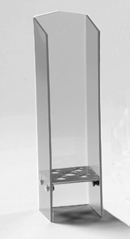 Stöckel Eistütensilo 5 Eistüten Plexiglas klar