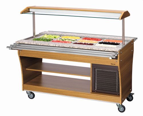 Bartscher Buffetwagen, kalt, 4x 1/1 GN