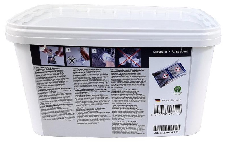 Rational Klarspüler Tabs für Rational | 50 Stück | Mindestbestellmenge 2 Eimer