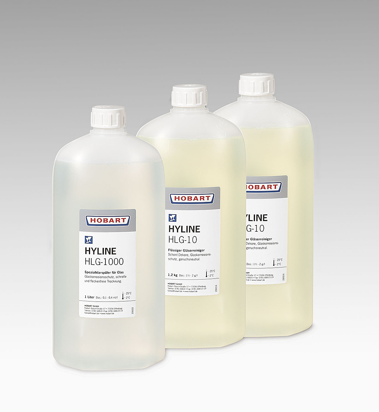 ecomax by HOBART  Hyline Starter-Pakete für Gläserspülmaschinen mit und ohne Osmose/Vollentsalzung; Geschirr- und Universalspülmaschinen