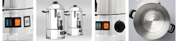 Hogastra Heißwasserautomat HWA 20 CLASSIC Line mit Domdeckel, 2 - 20 Liter