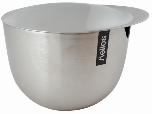 Helios Edelstahl Zuckerdose mit Deckel "Serve Sugar", 0,4 Liter, matt