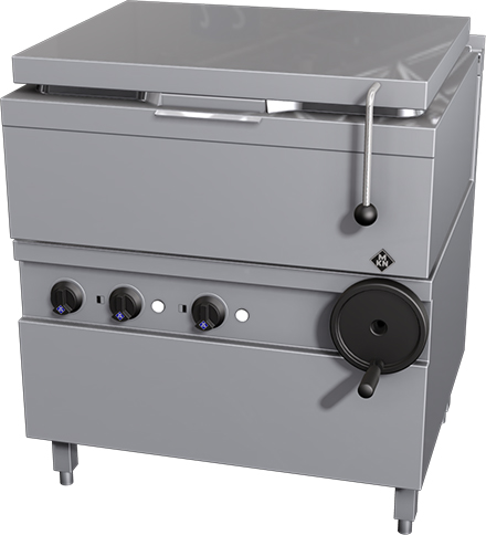 MKN Kippbratpfanne Elektro 2/1 GN Handkippung PowerBlock Optima 700