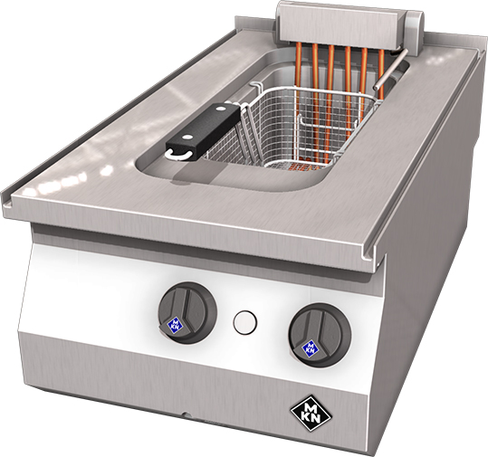 MKN Fritteuse LONDON  Elektro 12,5 Liter-Becken Counter SL