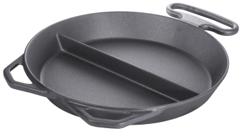 Contacto Eisenguß-Riesenpfanne 65 cm mit Mittelsteg