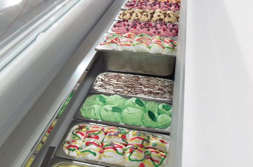 COOL-LINE Speiseeisvitrine ISETTA 7 TP STD