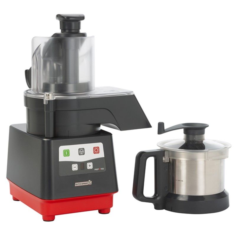 DITO SAMA Prep4You Kombigerät Gemüseschneider & Kutter 2,6l - variable Geschwindigkeit 500-3600 U/Min