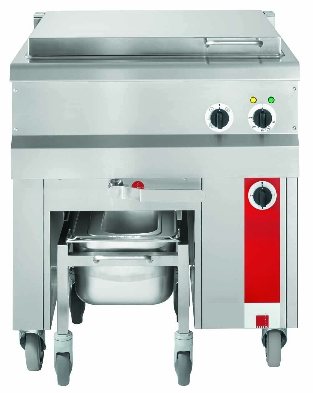 Salvis Marmite "800 Plus-W" Allroundgerät zum Braten und Kochen mit Wasserzulauf