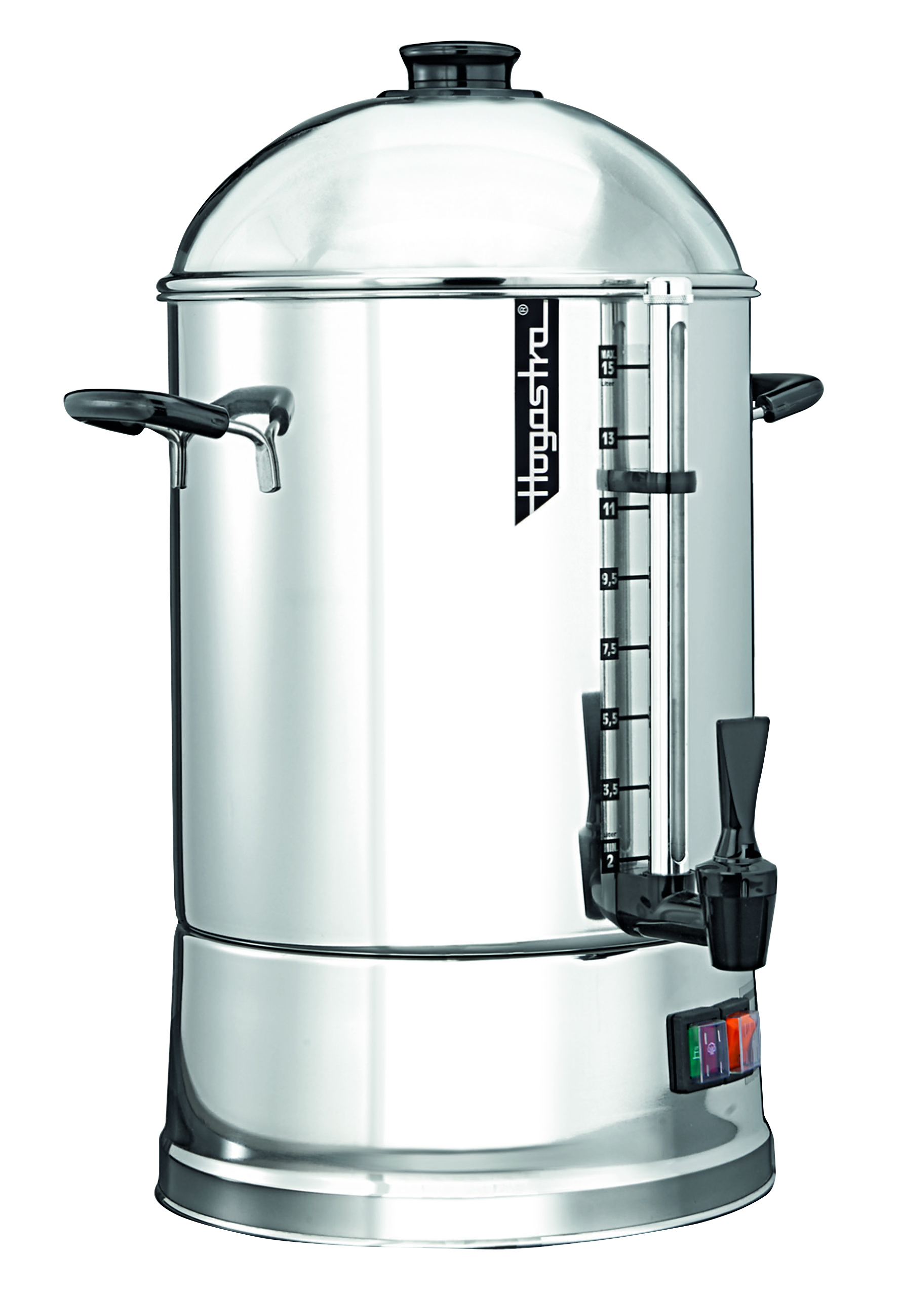 Hogastra Heißwasserautomat HWA 15 CLASSIC Line mit Domdeckel, 2 - 15 Liter