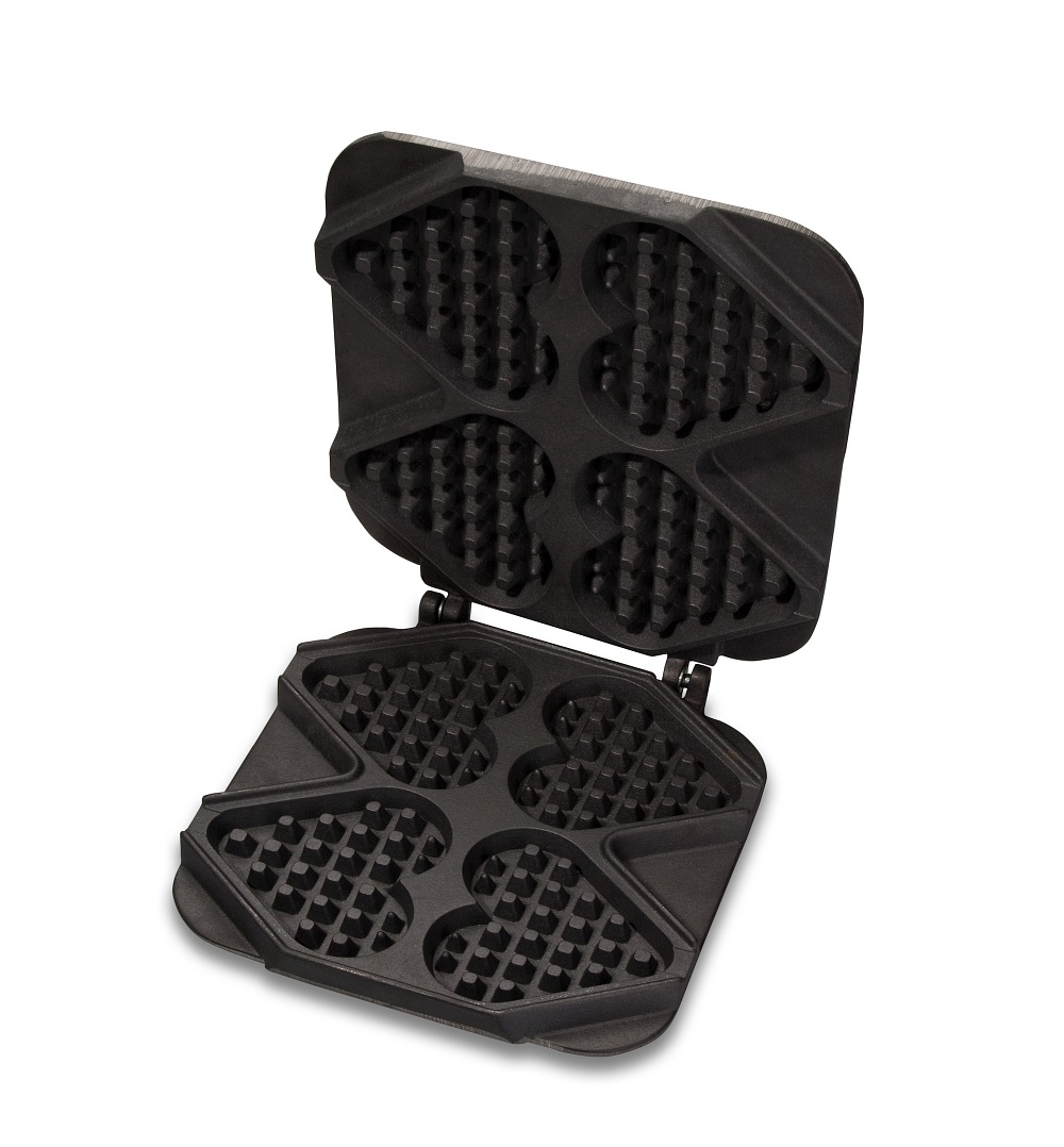 Neumärker Waffel-Herz am Stiel Wechselplatten für Thermocook®
