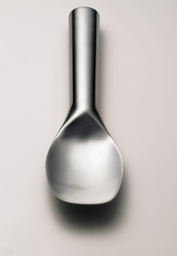 Stöckel Eisspachtel Modell S aus Aluminium