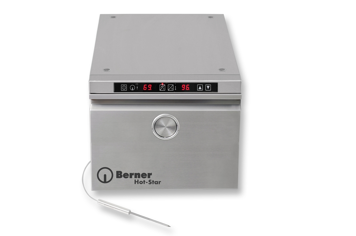 Berner Gargerät, Heißhalte-Gerät Hot-Star, 4x GN 1/1, mit Kerntemperatursteuerung