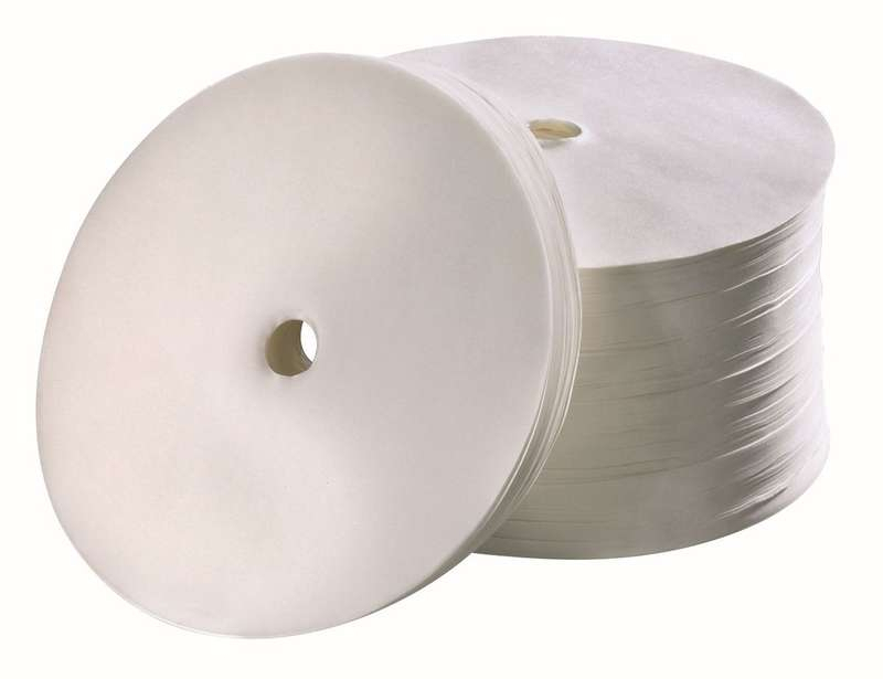 Bartscher Rundfilterpapier 245mm, 250Stk