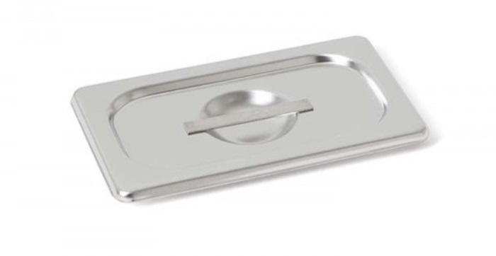 Rieber Flachdeckel GN 1/9 aus Edelstahl