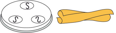 Neumärker Pasta-Scheiben für Nudelmaschine PF