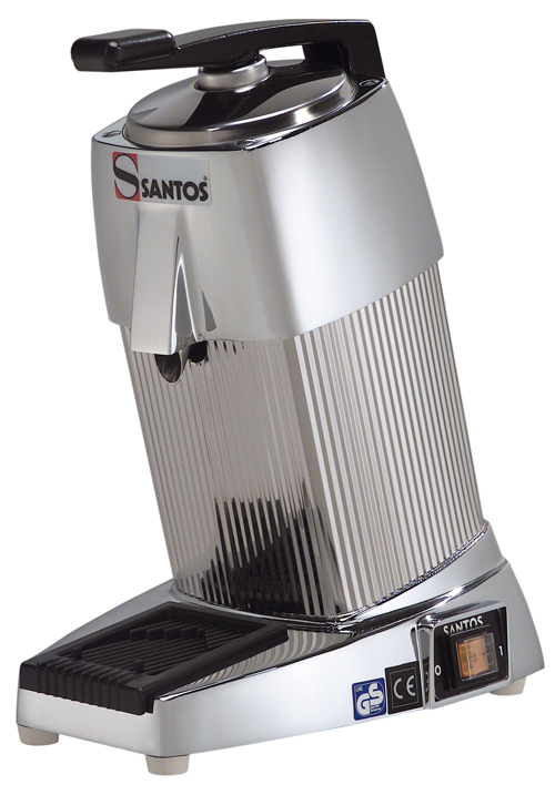Dynamic Santos Saftpresse mit Hebel S10  verchromt