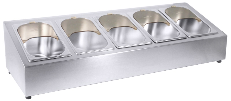 Contacto Besteckkasten für 5* 1/4-Einsätze