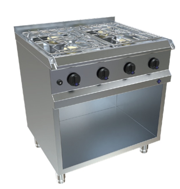 MKN Optima 700 Herd Gas 4 flammig