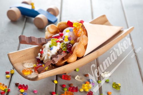 Neumärker Bubble Waffel Backplattensatz für SWiNG-Backsystem