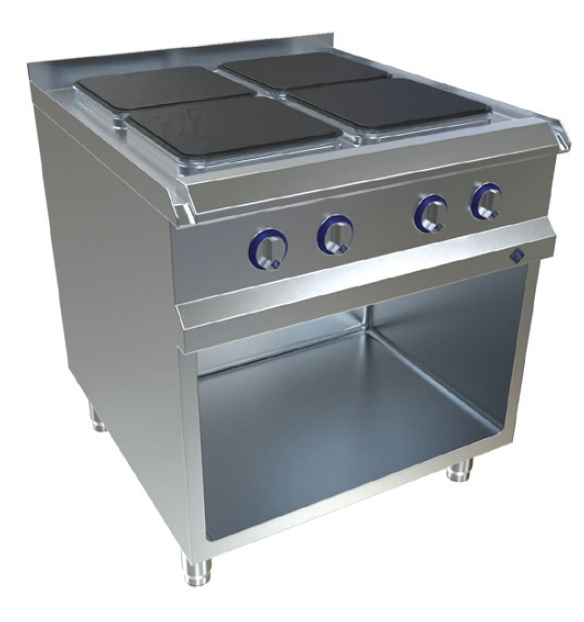 MKN Optima 850 Herd Elektro 4 Platten