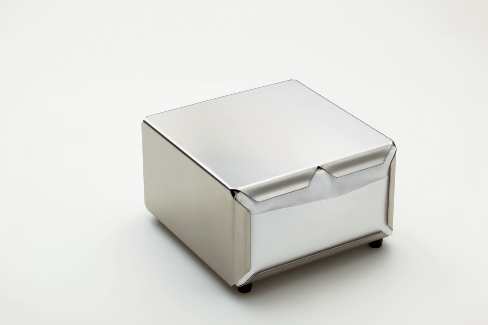 Stöckel Serviettenspender Modell 40 |180 x 170 mm für ca. 100 Servietten | nur für Spenderservietten gefalten 165x90mm