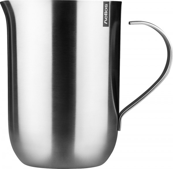 Helios Edelstahl Kännchen für Milch "Serve Milk", 0,4 Liter, matt