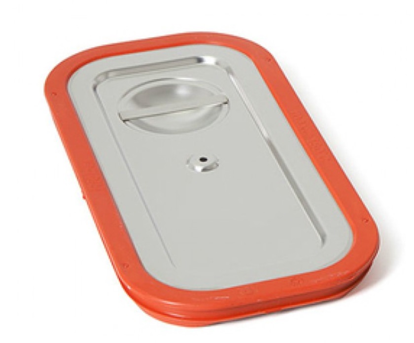 Rieber Steckdeckel GN 1/3 wasserdicht aus Edelstahl