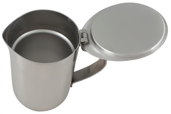 Helios Edelstahl Kännchen für Kaffee "Serve Coffee", 0,4 Liter, matt