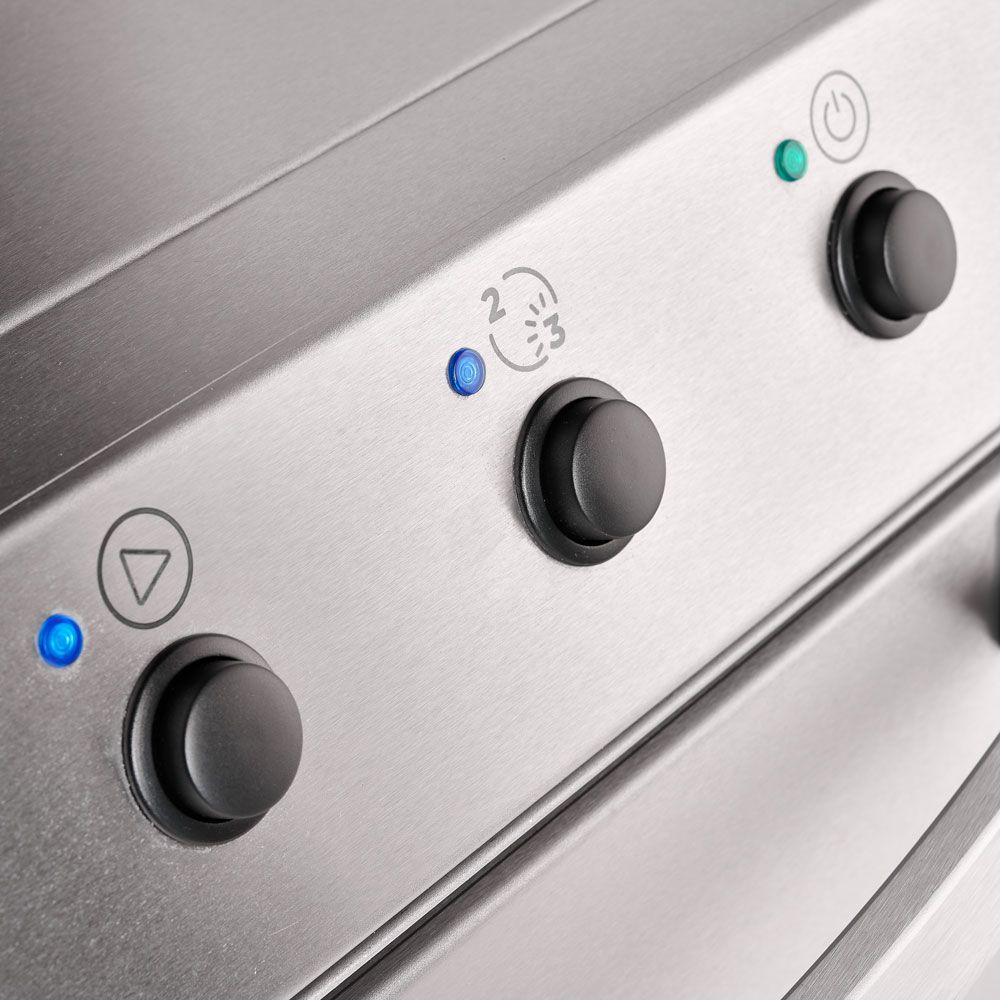 stalgast Gläserspülmaschine Aqua A3, inkl. Klarspülmitteldosierpumpe, 230V, 2,77 kW | B415 x T530 x H665 mm