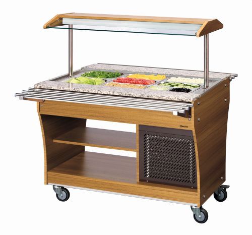 Bartscher Buffetwagen, kalt, 3x 1/1 GN