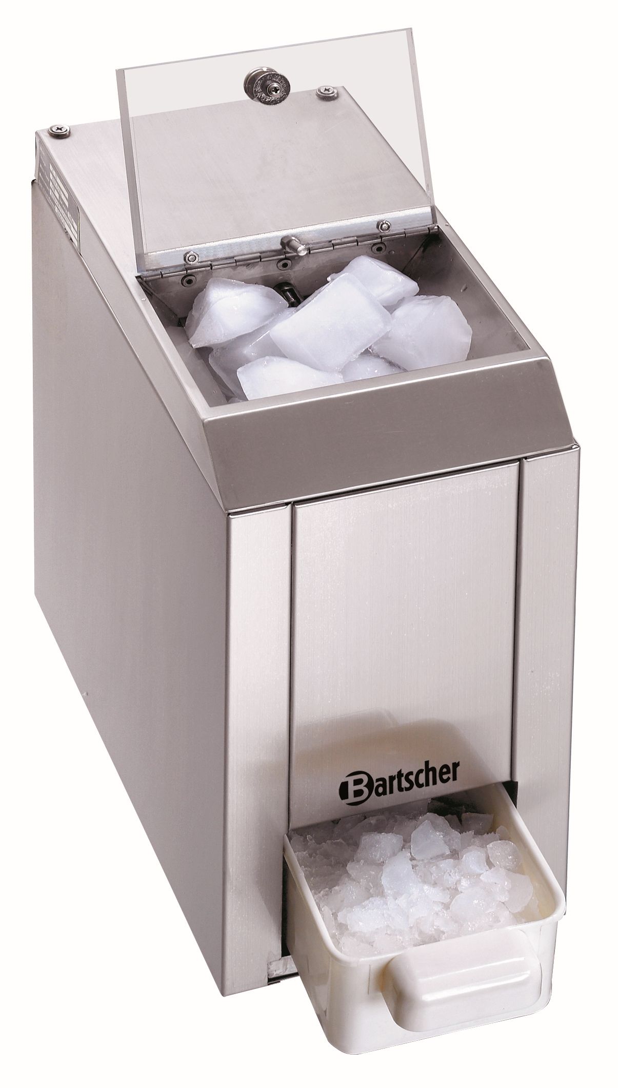 Bartscher Eiscrusher, Edelstahl