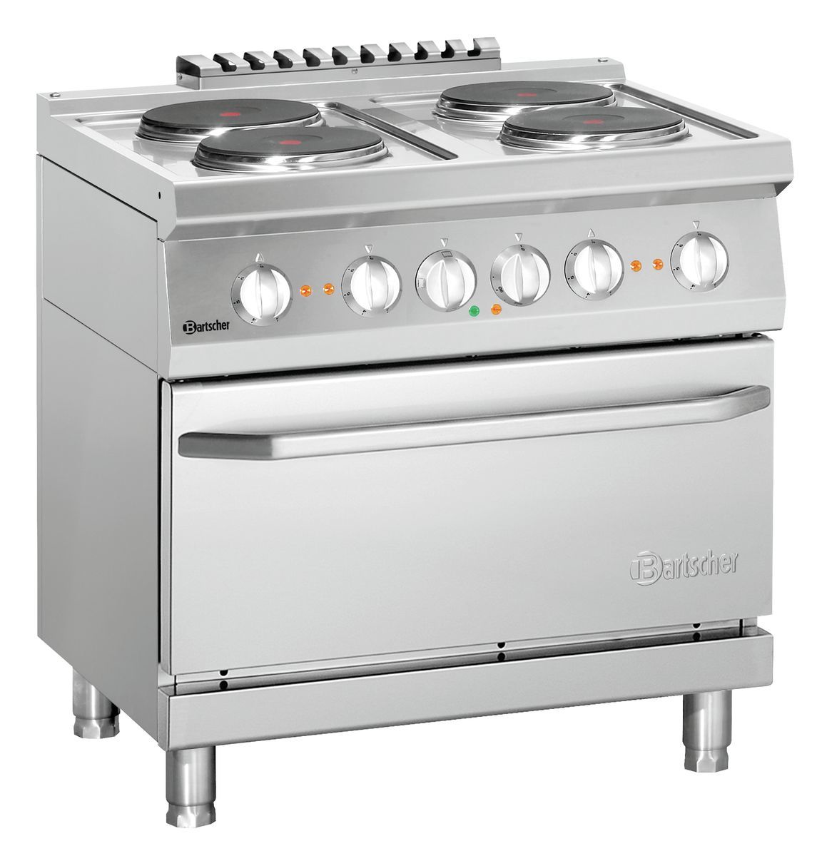 Bartscher Elektroherd 700, B800, 4PL, EBO