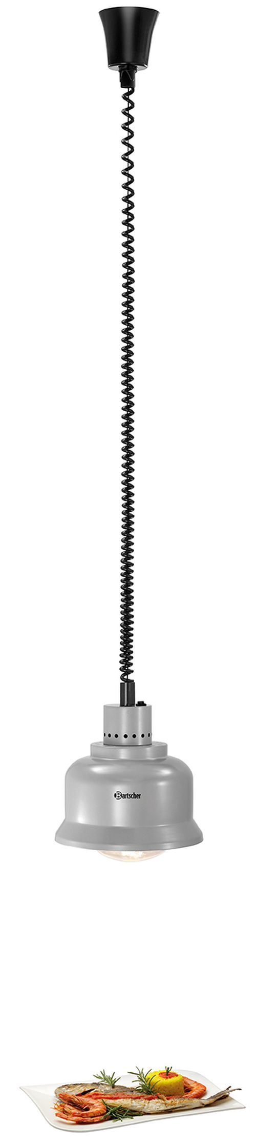 Bartscher Wärmelampe IWL250D SI