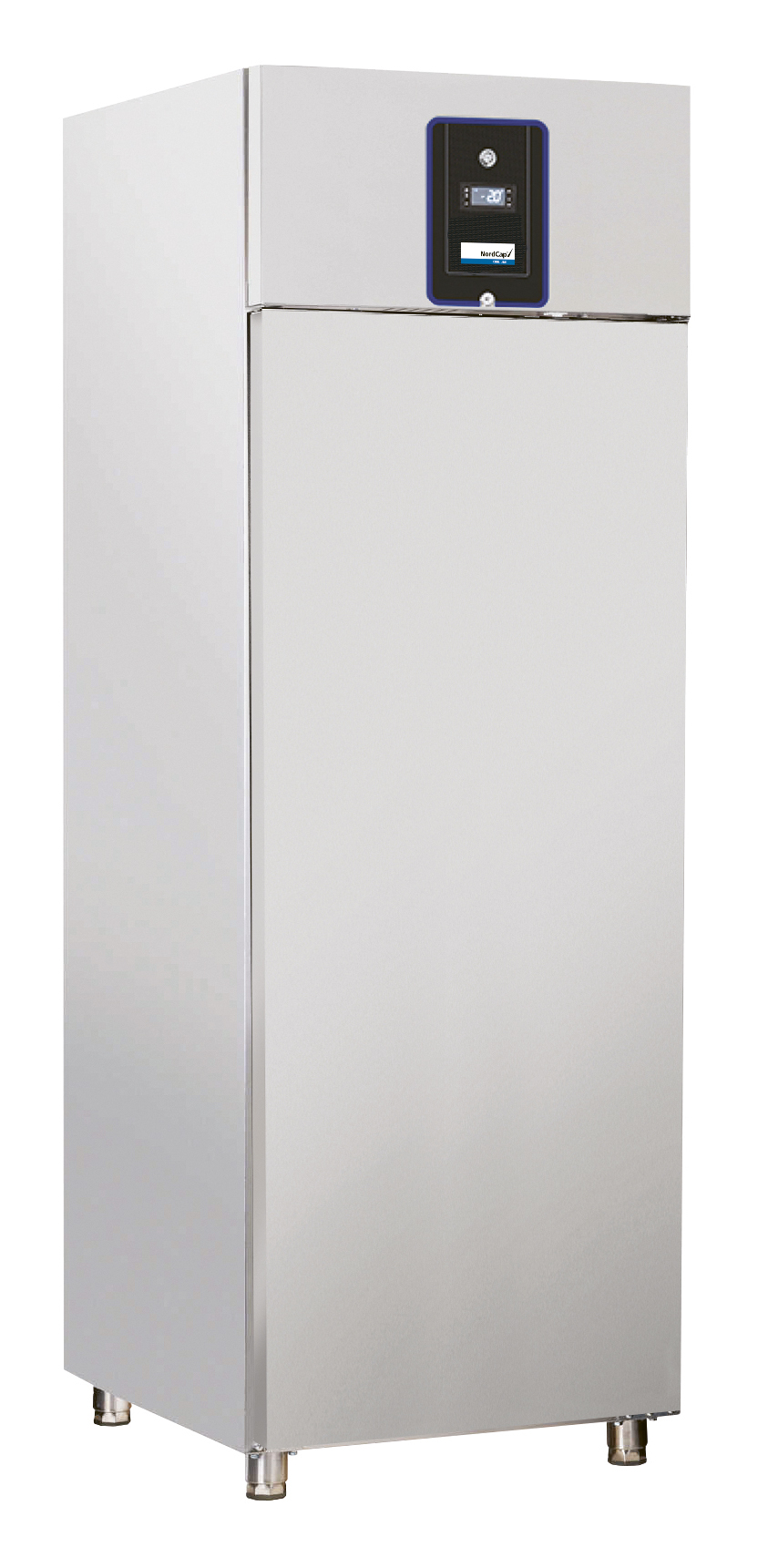 Nordcap COOL-Line Tiefkühlschrank aus Edelstahl. Modell TKU 600.